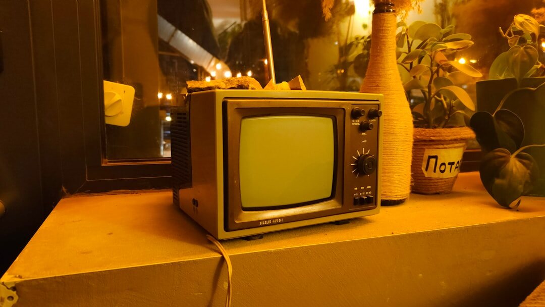 old television studio